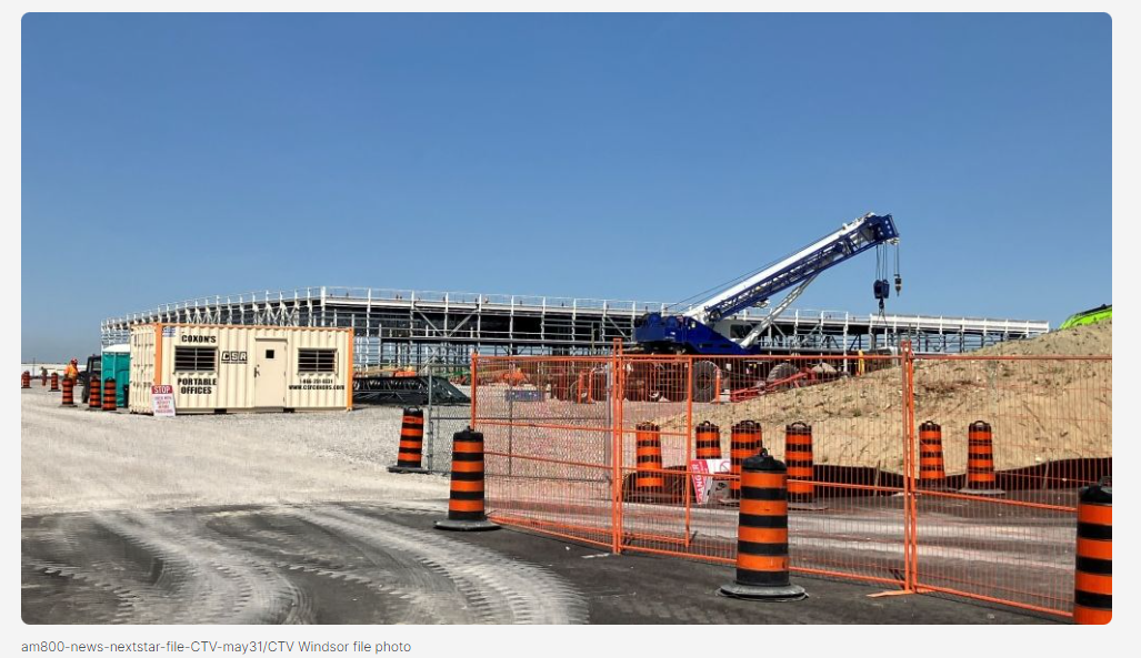 Stellantis NexStar EV battery plant windsor ontario